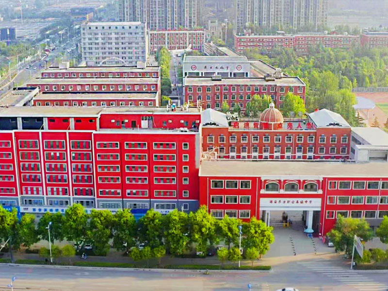 商州校园鸟瞰图